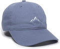 Outdoor Cap -Adult Mountain Dad Hat-Unstructured Soft Cotton