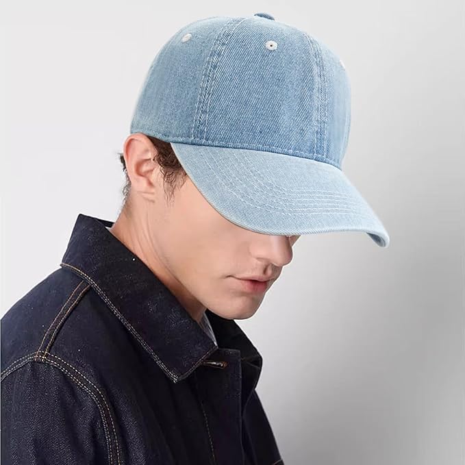 Baseball Cap for Women Men Classic Strapback Hats Adjustable Sun Hat