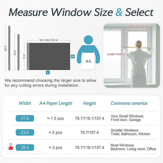 DOWELL One Way Window Privacy Film - Image 3