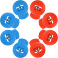 Glove Locks, 8-Pack Baseball/Softball Glove Lace Locks – Vibrant Colors, No Retie Knots, Spring-Lock Tech, Durable Design.