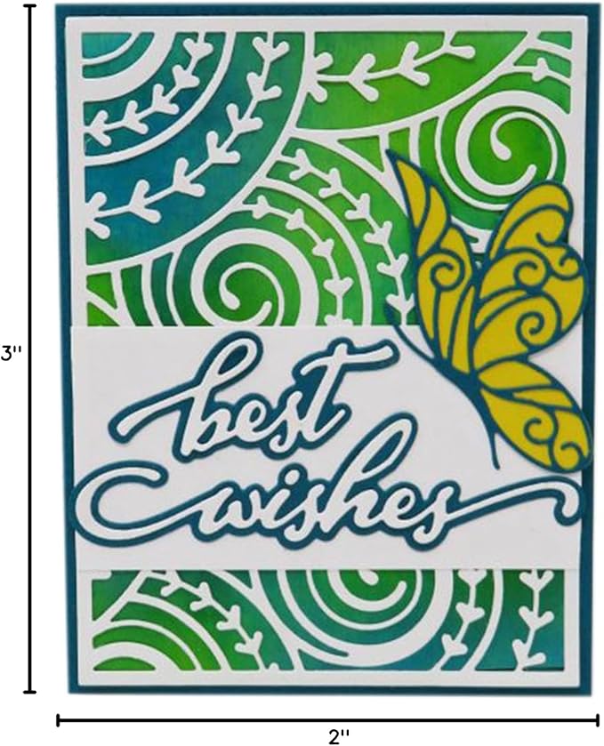 Mvchifay Cutting Dies for Card Making Metal Die-Cuts Scrapbooking Tool Hollow - Image 8