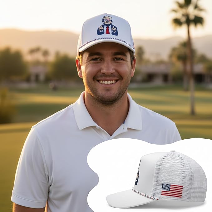 Funny USA Bad Shot Golfing Pickleball Hat Golf Baseball Snapback Hats Cap, Great Gifts for Golfer, Donald Trump Merchandise