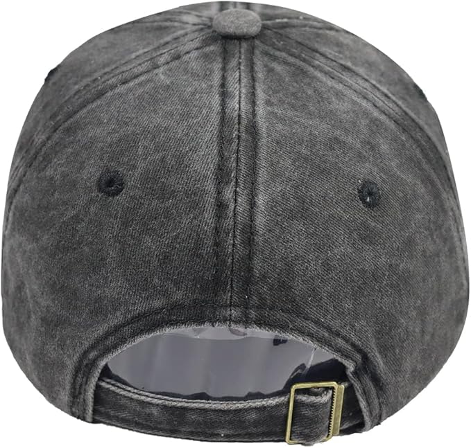 YISHOW Embroidered Bassball Cap Vintage Men and Women Embroidered Hat