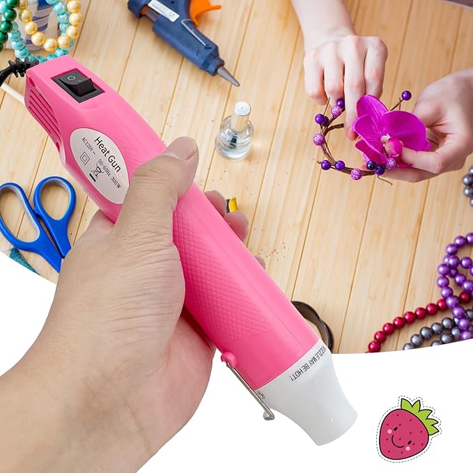 Heat Gun, Mini Hot Air Gun for DIY Crafts Portable Heat Air Gun Tool for - Image 7