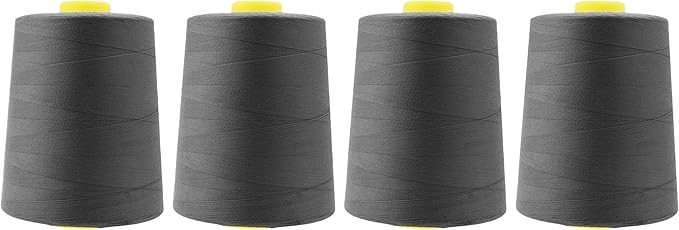 Mandala Crafts 4 Pack of Serger Threads Cones Spools by MandalaCrafts