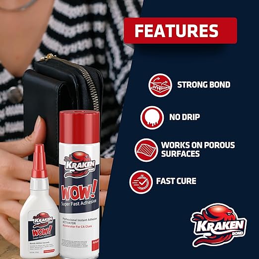 Kraken Bond Wow! CA Glue Set - Image 4