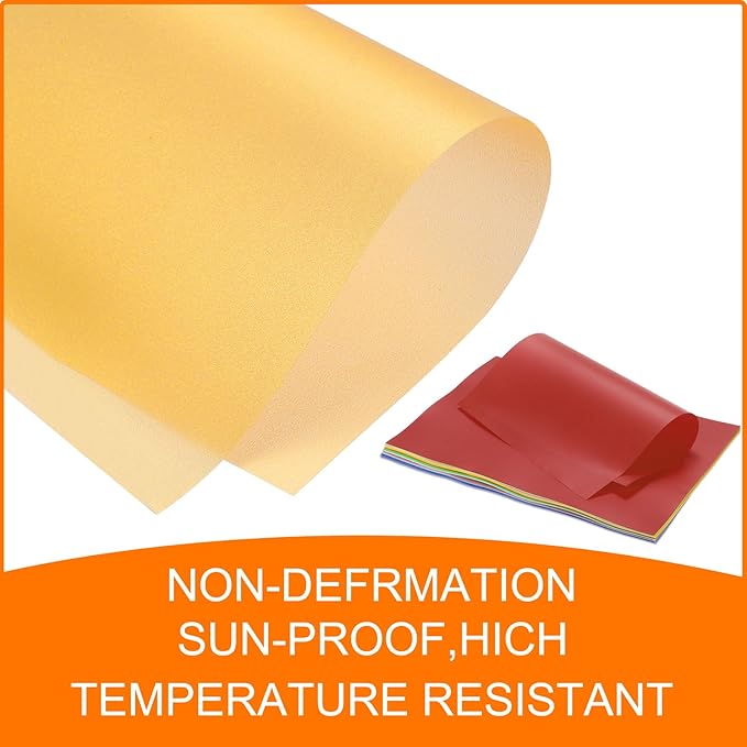 MECCANIXITY Colored Vellum Paper, 40 Sheet Gold Transparency 11.7 x 8.2 - Image 5