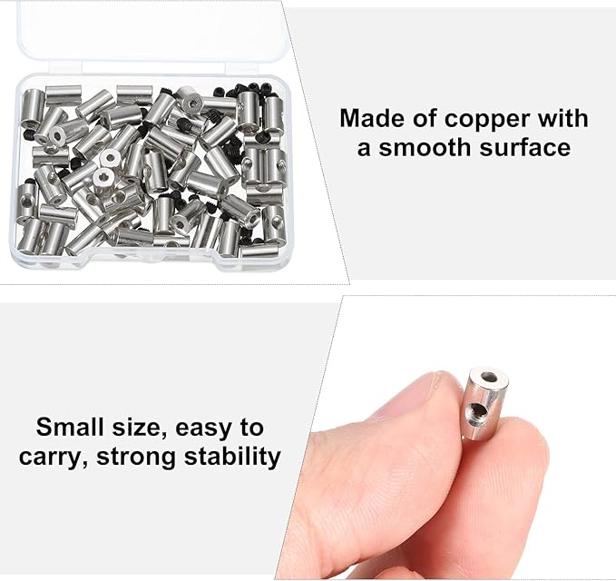 MECCANIXITY 50 Pcs Metal Locking Pin Backs, Locking Pin Keepers Locking Clasp - Image 5