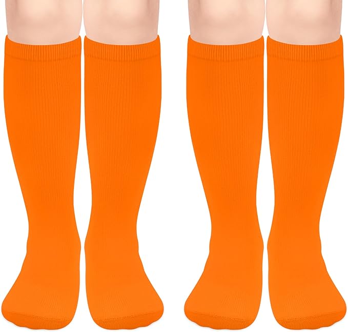 Olreco Toddler Soccer Socks Kids Baseball Socks Youth Softball Sock for Girls Boys Football Sock Boys Athletic Accessories