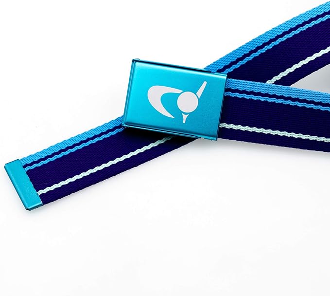 Teeoff 3 Pack Golf Web Belt Reversible Metal Buckle