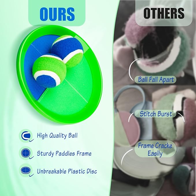 PlayZap Toss and Catch Ball Set Upgraded - Image 7