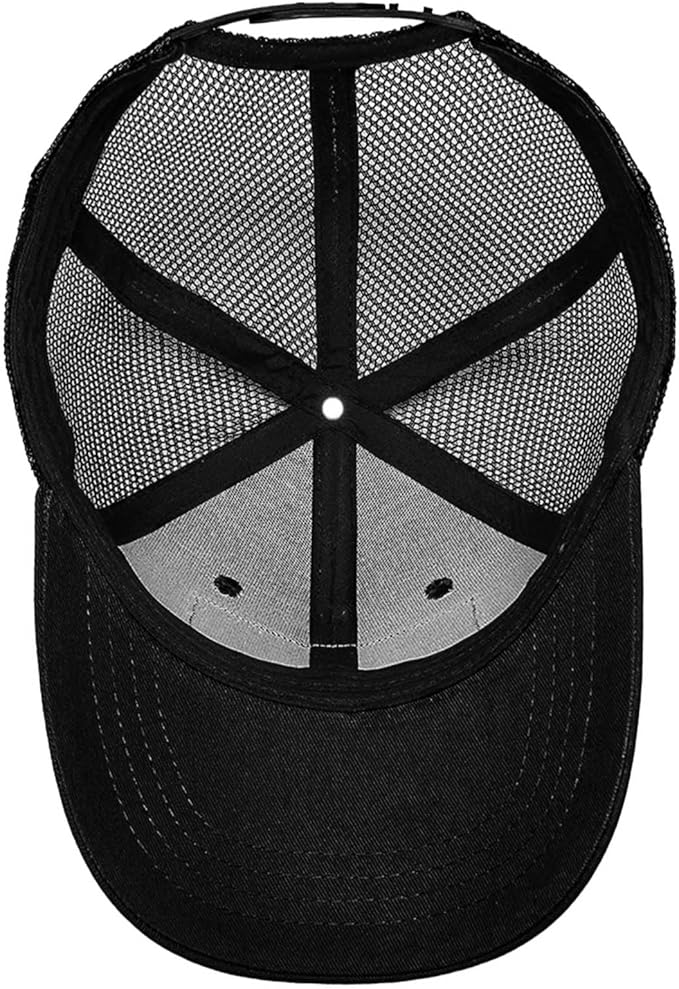 American Flag Trucker Hat - Snapback Hats for Men Women Baseball Cap - Breathable Mesh & Adjustable Fit for Casual Wear