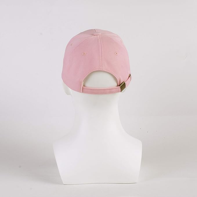 LANGZHEN Unisex Baseball Cap 100% Cotton Fits Men Women Washed Denim Adjustable Dad Hat