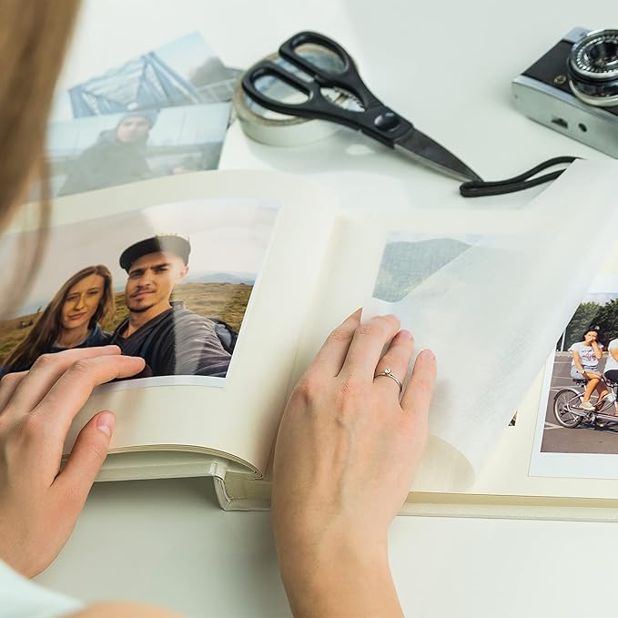 Durony 300 Pieces Photo Sticker White Double-Sided Self Adhesive Photo Tapes - Image 7