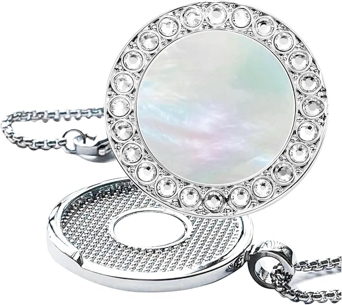 Golf Ball Marker Necklace, Pearl Crystal Ball Marker, Golf Accessories, Golf Gifts, Golf Ball Markers for Women