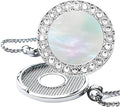 Golf Ball Marker Necklace, Pearl Crystal Ball Marker, Golf Accessories, Golf Gifts, Golf Ball Markers for Women