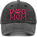 Waldeal Women's Embroidered Dog Mom Hat Adjustable Denim Baseball Cap