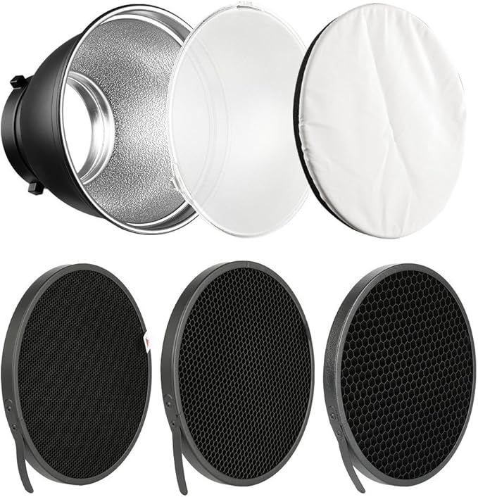 7" Standard Reflector Lamp Shade Dish Diffuser by SUPON
