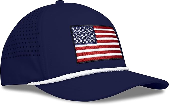 Performance Golf Hat – Adjustable Snapback Trucker Baseball Cap for Men & Women - Jetset Series