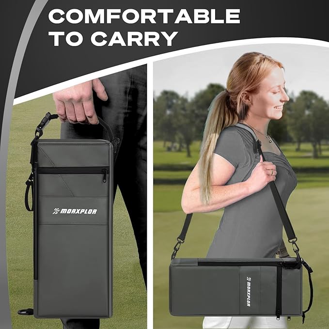Golf Cooler Bag - 6 Can Insulated Beer Sleeve Soft Cooler,Golf Cart Accessories,Golf Club Bag Accessories