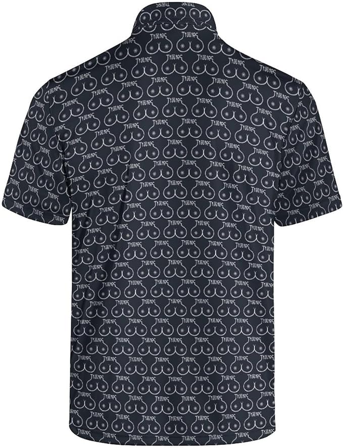 Mens Golf Shirts Golf Polo Shirts for Men Short Sleeve Polo Shirts Golf Gifts