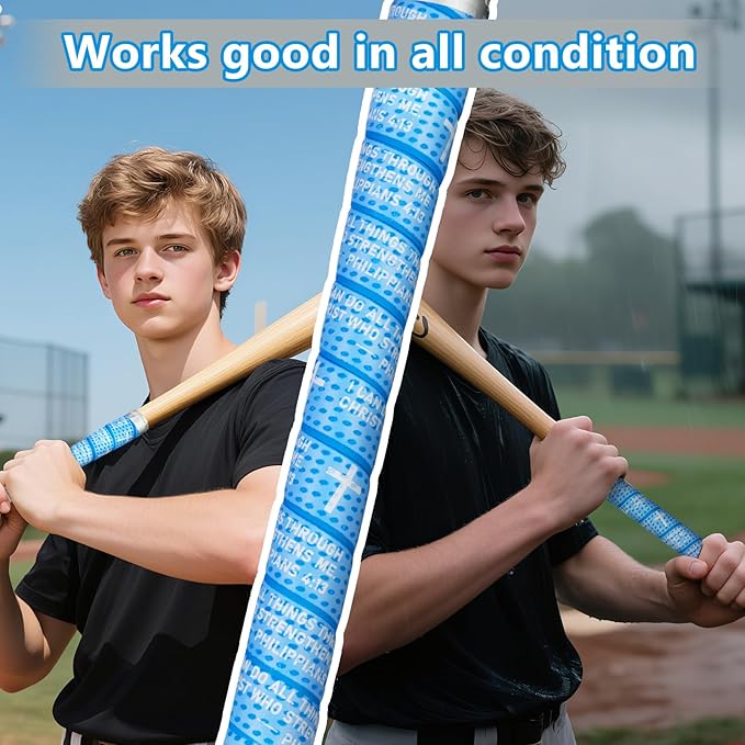 Eyourlife 2/4 Pack Baseball Bat Grip Bat Wraps for Baseball Lifestyle Softball Gifts Pro Feel Non-Slip Elite Batting Grip Tape for Bats Players