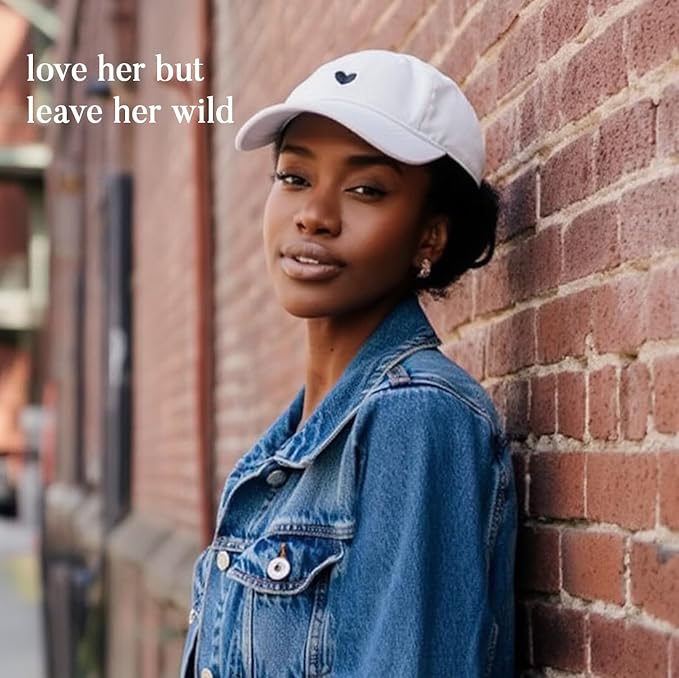 Atticus Poetry Hat, Embroidered Brushed Cotton Women’s Baseball Hat Unisex Fit, Adjustable One Size