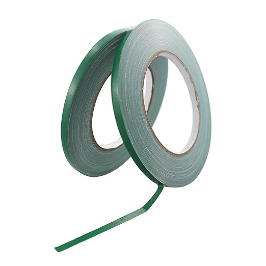 2 PCS Green Floral Tape, 0.25" Flower Stem Wrap Tapes, Waterproof Florist Tape by Unknown