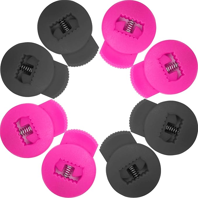 AliBall Glove Locks Baseball, Glove Lace Locks 8 Pack, Never Need Thying Knots Again, Fits All Baseball and Softball Gloves