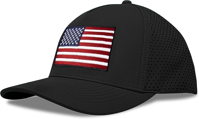 Performance Golf Hat – Adjustable Snapback Trucker Baseball Cap for Men & Women - Jetset Series