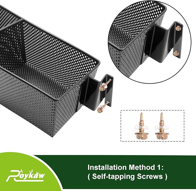 Roykaw Golf Cart Inner Front Storage Basket Dash Tray Organizer Compatible with Club Car Onward/Tempo 2017-Up Models, Upgrade Larger Compartments & One Piece Design, More Sturdy