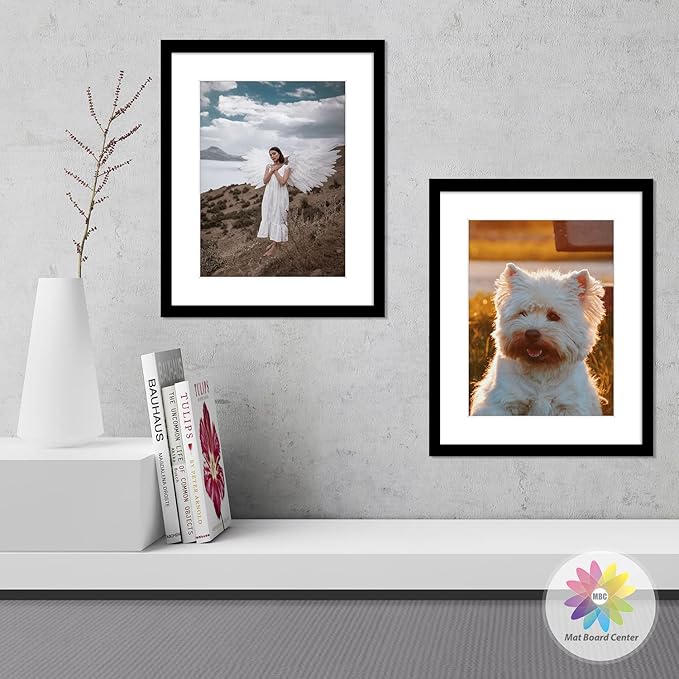 Mat Board Center, 16x20 for 12x16 White Photo Picture Mats - Image 7