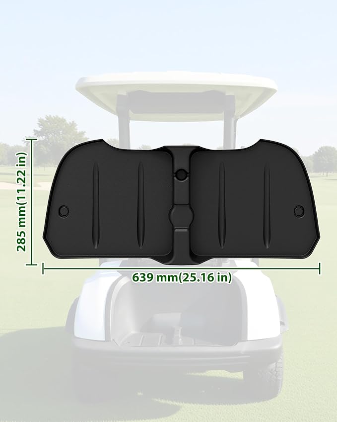 Bag Well Mat for Yamaha G29, All Weather Rear Cargo Liner Bagwell Mat Rubber Slush Liner Insert Protection for Yamaha Drive2 G29 Golf Carts Accessories
