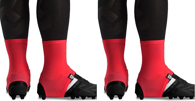Gridiron Gladiator Cleat Covers - Football Spats - Football Cleat Cover - Cleat Spats for Soccer, Baseball & Softball (Pack of 2)