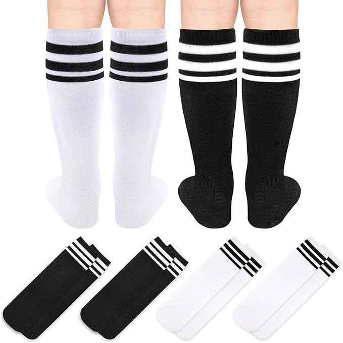 Olreco Toddler Soccer Socks Kids Baseball Socks Youth Softball Sock for Girls Boys Football Sock Boys Athletic Accessories