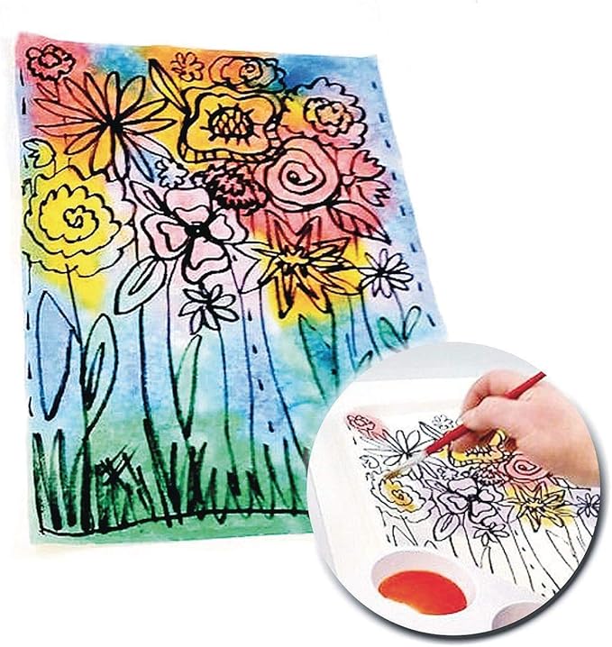S&S Worldwide Color Splash! Liquid Watercolor Paint, 10 Vivid Colors, 8-oz - Image 3