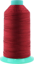 Mandala Crafts Bonded Nylon Thread Maroon Heavy Duty Sewing Threads by MandalaCrafts