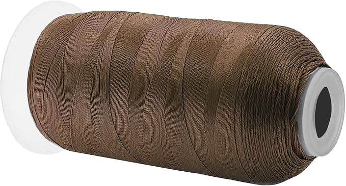 Mandala Crafts Coyote Brown Heavy Duty Thread -1500 Yds Tex 90 Thread - Image 2