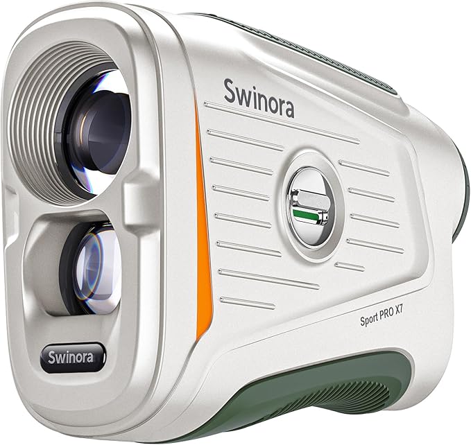 Magnetic Golf Rangefinder with Slope – 7X Magnification, 1300Y Range Finder Golf for All Levels, Fast Flag Lock Vibration, Rechargeable, Waterproof Golf Accessories for Men and Women