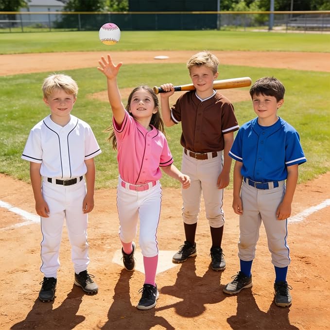 Baseballs PVC 9in Practice Baseball for Training Hitting Lifestyle Decor Ideal Personalized Inspired Gifts for Players Coaches Moms