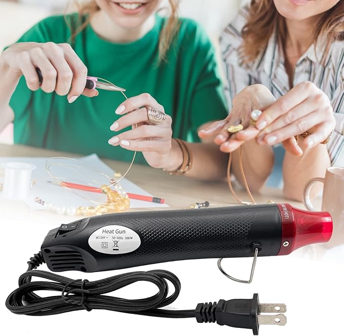 Heat Gun, Mini Hot Air Gun for DIY Crafts Portable Heat Air Gun Tool for - Image 6