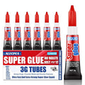 3 Gram Single Use Super Glue Liquid, Super Fast, Thin & Strong Adhesive by ALECPEA