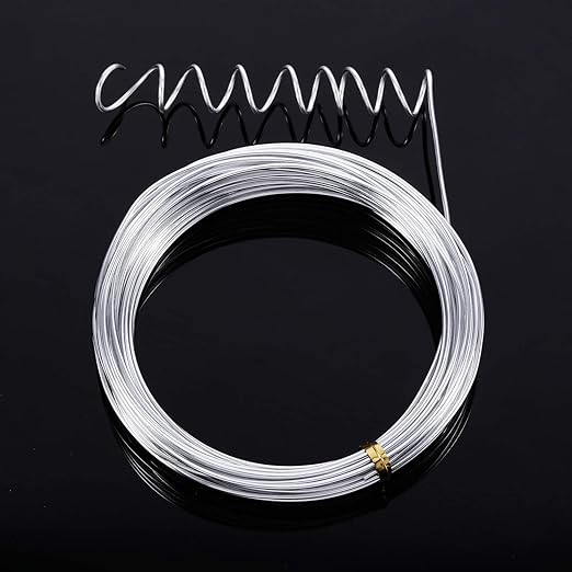 TecUnite Aluminum Craft Wire for Sculpting Armature Bendable Craft Wire for DIY - Image 3