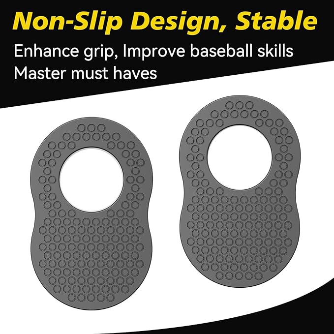 2 Pack Batter's Baseball Thumb Guard for Pro Batters, Hitter Training Aid, Thumb Guard Baseball & Softball Baseball Batting Grip Baseball Accessories Baseball Training Equipment Reduce Bat Sting-Black