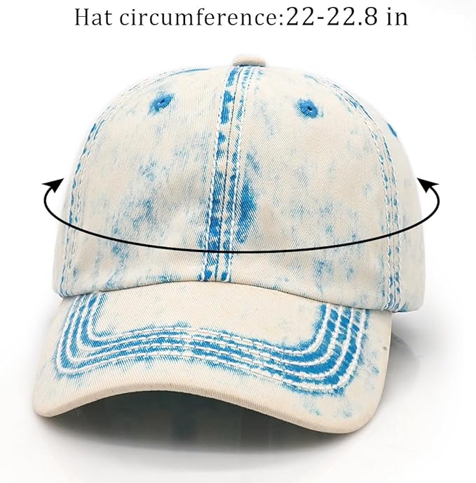 Baseball Cap Vintage Washed Hats Distressed Trucker Hat for Women Men