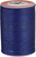 uxcell Round Leather Sewing Waxed Thread, 55m / 60 Yards Wax Polyester String by uxcell