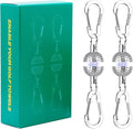 Handy Picks Magnetic Golf Towel Clip – Patented Mini Golf Ball Design – Convert Any Golf Towel with Eyelet into Magnetic Towel – Strong Magnet Holder for Cart, Bag & Clubs