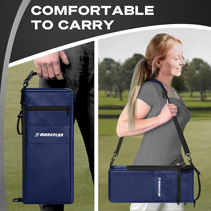 Golf Cooler Bag - 6 Can Insulated Beer Sleeve Soft Cooler,Golf Cart Accessories,Golf Club Bag Accessories