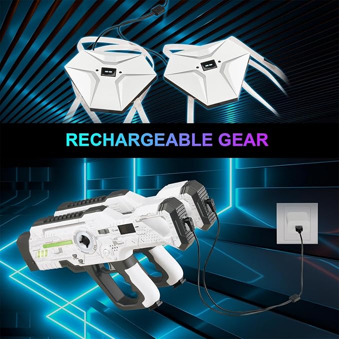 Laser Tag Rechargeable, Lazer Tag Game Set of 2 - Image 4