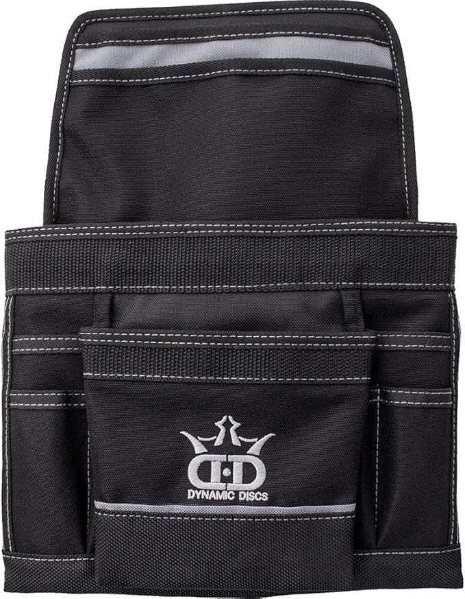 Dynamic Discs ZUCA Cart Putter Pouch | 5-pocket Pouch | Holds 2 Putters | Easily Secure to Zuca Handle with Velcro Strap | Includes 2 grommets for hanging towels and more
